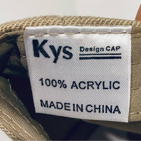 U.S. Navy We Own the Seas Eagle Crest Baseball Tan Adjustable cap hat - Picture 6 of 7